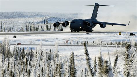 Wallpaper Snow Winter Vehicle Airplane Canada Military Aircraft