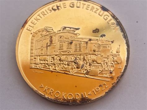 Médaille d argent 100 ans Gotthard Bahn Kaufen auf Ricardo