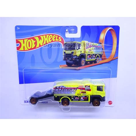 Hot Wheels Track Stars Truck Scania Rally Turck Shopee Philippines