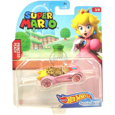 Hot Wheels Character Cars Princess Peach SUPER MARIO Wheelzclub