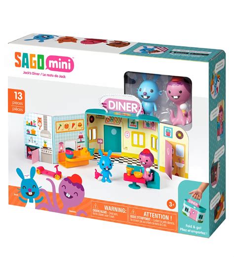 Sago Mini Portable Playset Jacks Diner