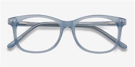 Brittany Cat Eye Clear Blue Glasses For Women Eyebuydirect