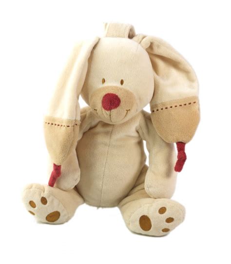 Doudou Peluche Musicale Lapin Beige Bastien Nicotoy Cm Chez Vous D S