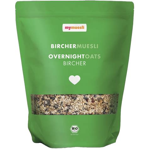 Transgourmet Österreich Mymuesli Bio Müsli Bircher 1 75 kg