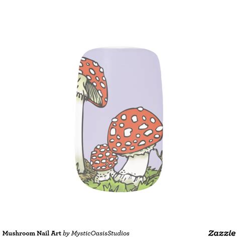 Mushroom Nail Art Minx® Nail Art | Minx nails, Nail art, Nail wraps