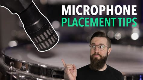 Microphone Placement Tips Youtube