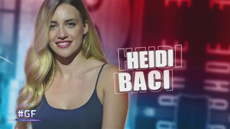 Heidi Baci La Clip Di Presentazione Grande Fratello Video Mediaset