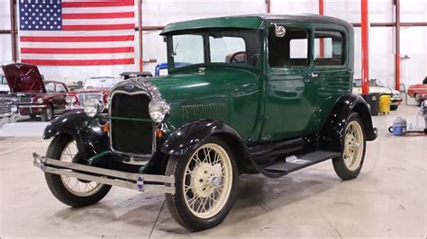 1928 Ford Model A Green YouTube