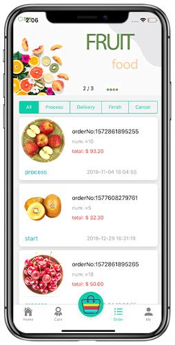 Ionic Fruits Ui Theme Template Firebase App Ionic Marketplace