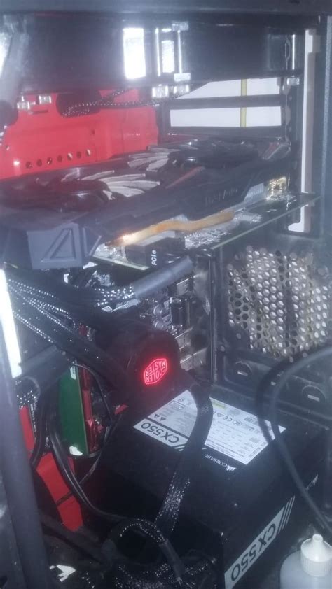 Cooler da placa de video gtx 1060 não gira Placas de vídeo Clube