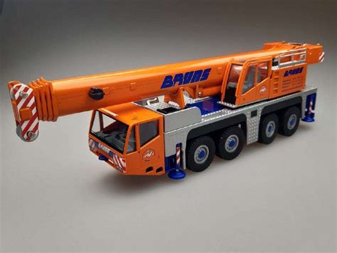 楽天市場Bruns Demag AC100 4 mobile crane Conrad 1 50 ミニチュア 建設機械模型 工事車両