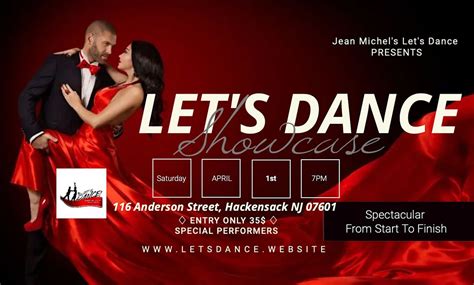 Lets Dance Showcase Spectacular 116 Anderson St Hackensack 1 April