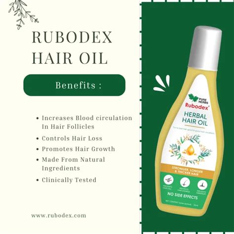 Rubodex Premium Herbal Hair Oil 75ml Rubodex Herbal Pvt Ltd