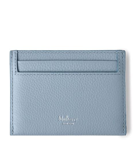 Womens Mulberry Neutral Leather Logo Card Holder Harrods Uk