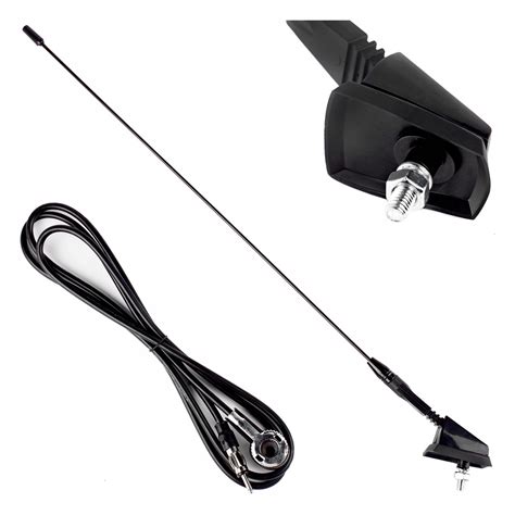 ANTENA SAMOCHODOWA BAT MASZ 41cm 5mm adapter AMiO 22 634 za 17 65 zł z