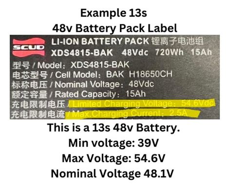 nominal voltage     cell saviors