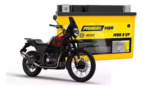 Bateria De Moto Pioneiro 8ah Royal Enfield Himalayan 2021 Parcelamento Sem Juros