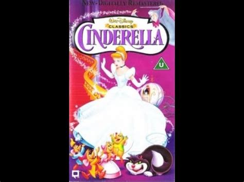 Opening To Cinderella Uk Vhs Youtube