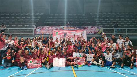 Wakil Bupati Natuna Menutup Final Cabang Futsal Piala Bupati Natuna