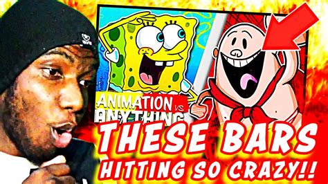 EPIC Rap Battle SpongeBob SquarePants Vs Captain Underpants REACTION