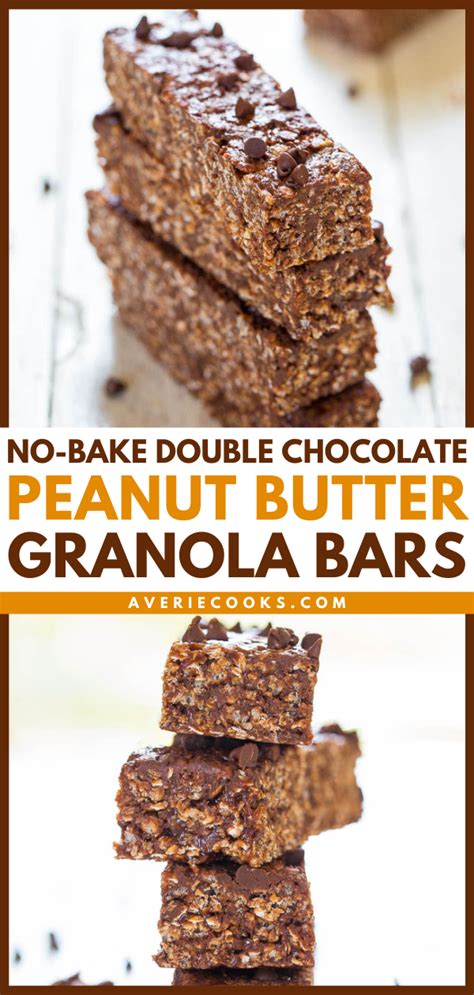 Chocolate Peanut Butter Granola Bar Recipe Artofit