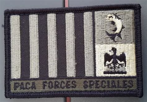 INSIGNE PATCH COMMANDO Marine HUBERT PACA FORCES SPECIALES ORIGINAL