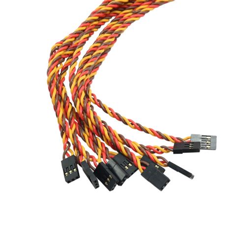 Rc Servo Y Extension Cord Cable Wire Connection Splitted Lead Jr Cm