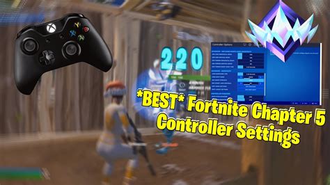 The BEST Controller Settings For INSANE AIM FAST EDITS Fortnite