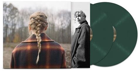 Taylor Swift - Evermore (Green 2LP With Bonus Tracks) – SMLXL Vinyl Shop