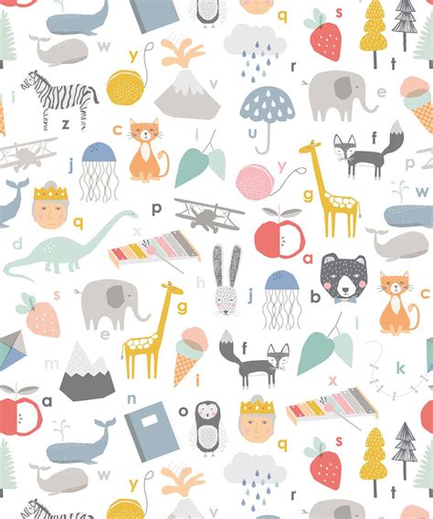 ABC Wallpaper • Educational Kids Alphabet • Milton & King