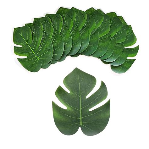 Buy 12PCS Artificial Palm Leaves Tropical Plant Leaves Tropical Leaf