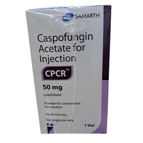 Caspofungin Acetate Injection 50 Mg 1 Vial At Rs 3799 Box In