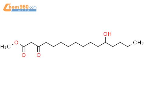 64272 57 7 Hexadecanoic acid 12 hydroxy 3 oxo methyl ester化学式结构式分子