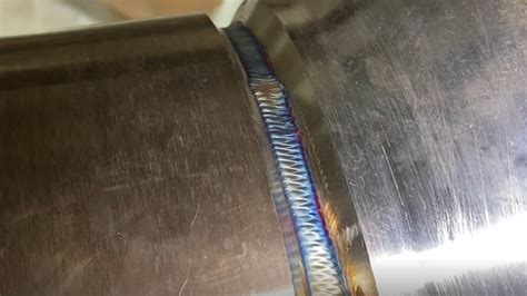 Tig Welding Stainless Steel Root And Hot Pass Youtube