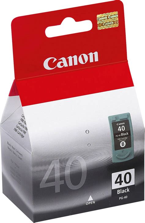 Canon Druckerpatrone Tinte Pg Bk Black Schwarz