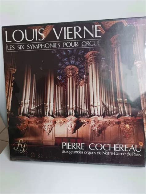 Coffret Lp Vinyles Louis Vierne Pierre Cochereau Les Six Symphonies