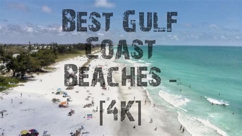 Florida Travel Best Beaches Gulf Coast [4k] Youtube