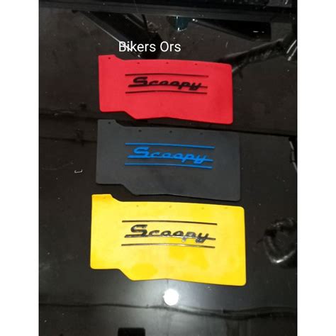 Jual Mudflap Penahan Lumpur Pelindung Lumpur Scoopy Scopy Mud Flap