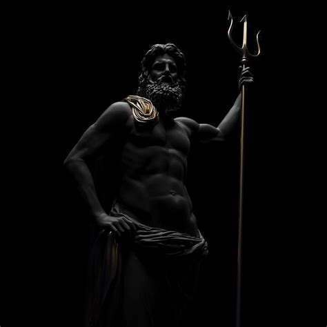 Photography Inspiration Poseidon Ancient Greek Sculpture Vaporwave Art