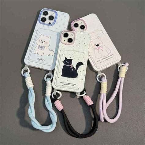 Jual Card Holder Aesthetic Kucing Anti Shock Lucu Tpucase Infinix Note 50 Pro 5gSmart 9 Hot 50i
