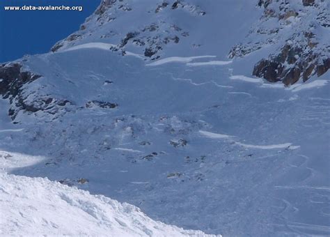 Avalanche Haute Tarentaise Secteur L Ouillette Envers De Cugna