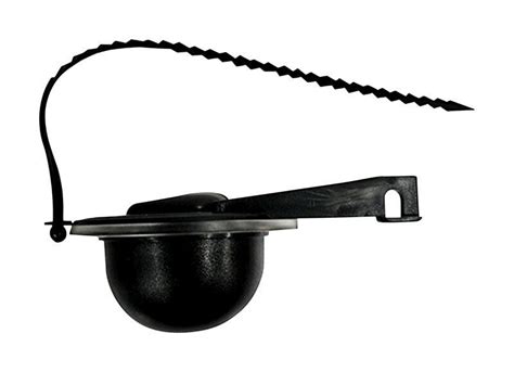 Cato C380100 Plastic Construction Black Toilet Tank Flapper 2 12x5 1