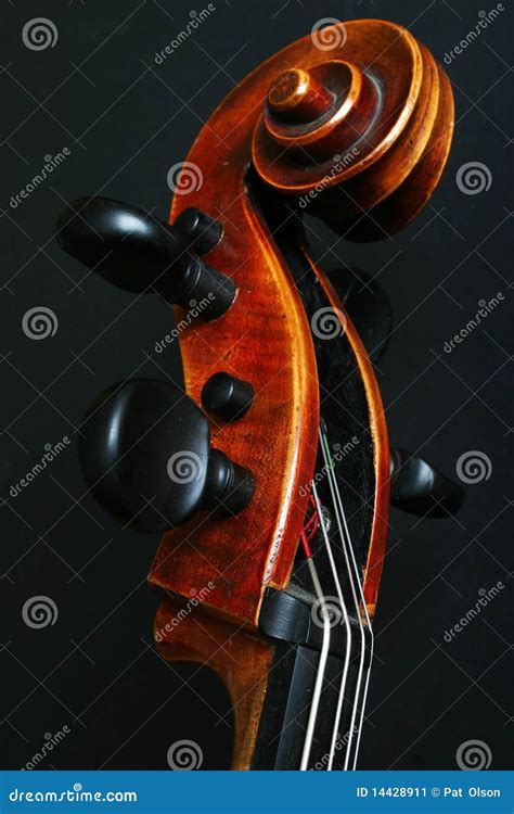 Neck Of Cello Stock Image Image Of Play Design Band 14428911