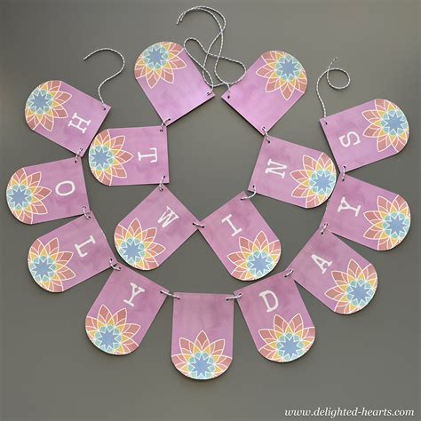 New Decorations For The Bahai Holy Days Delighted Hearts