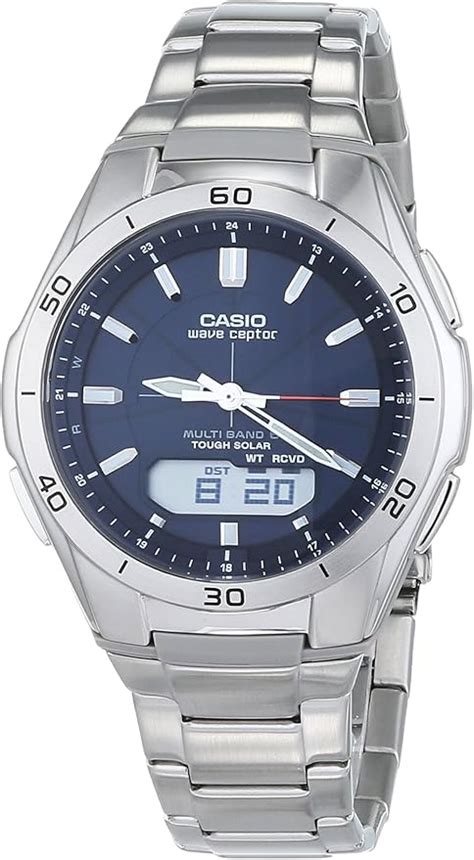 Montre Homme Casio Wave Ceptor Wva M D Aer Amazon Fr Mode