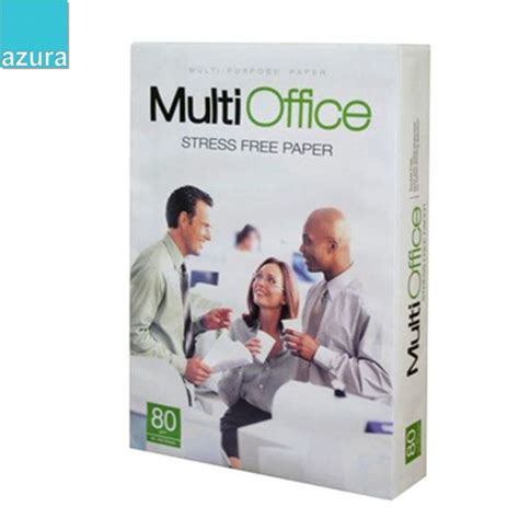 Papel De Fotocópia Multioffice A4 80g 2500 Folhas Lojadahigiene