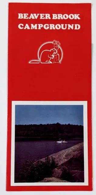 1980s North Monmouth Maine Beaver Brook Campground Vintage Travel