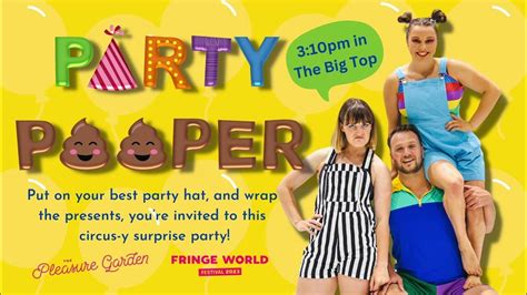 Party Pooper Perth Fringe World 2023 Youtube