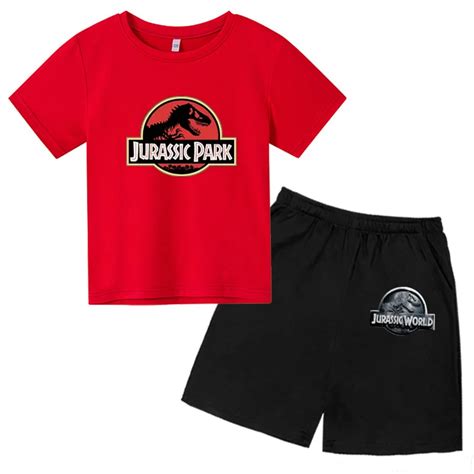 Camiseta Con Patr N De Dinosaurio De Parque Jur Sico Para Ni Os Trajes