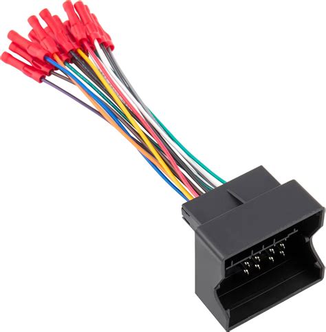 Amazon Red Wolf Car Stereo Wiring Harness Compatible With